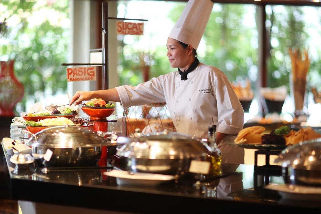 Intercontinental Manila Otel Makati City Dış mekan fotoğraf